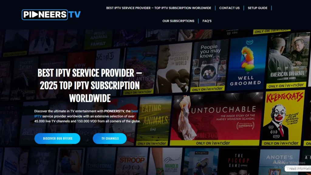 Pioneers IPTV