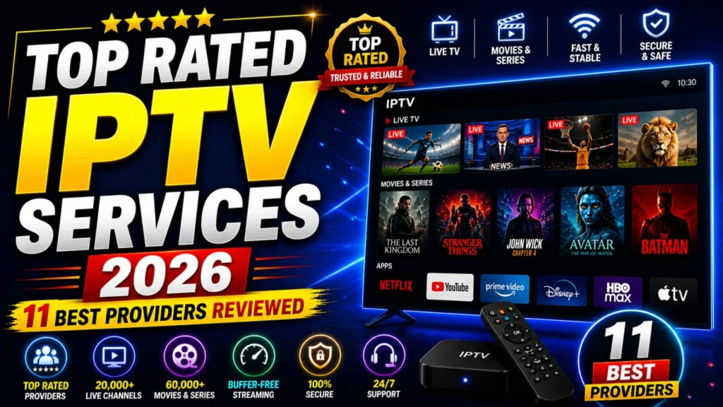 Top rated IPTV Services